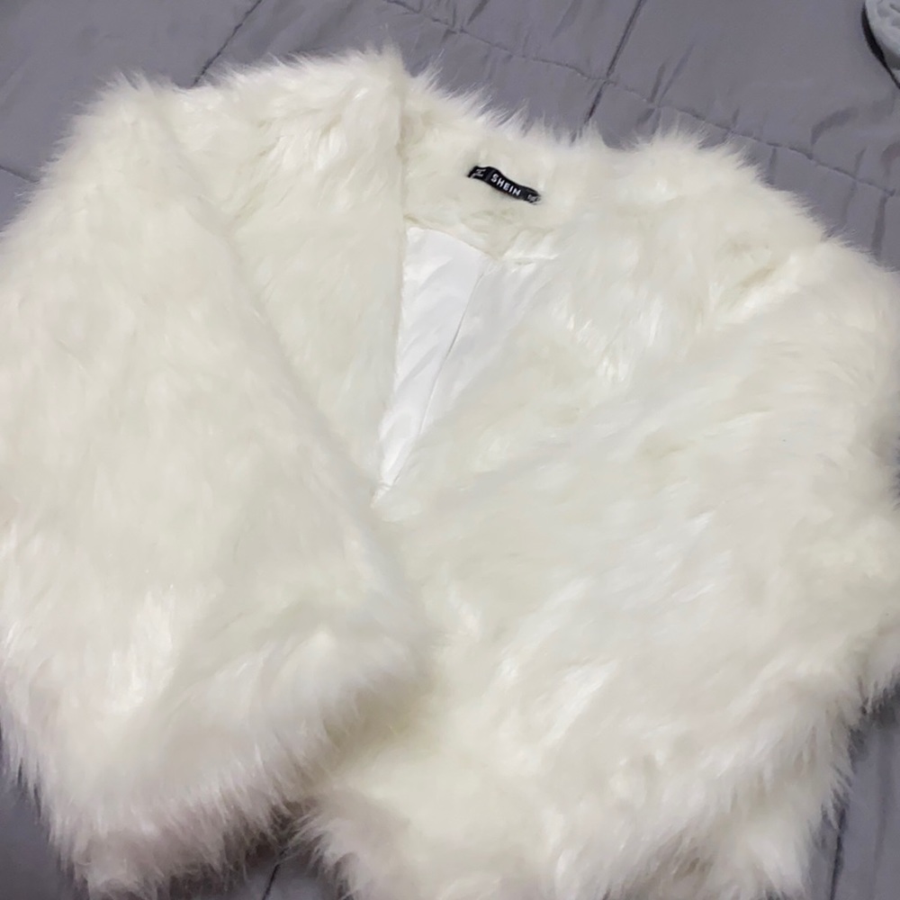 Fluffy coat